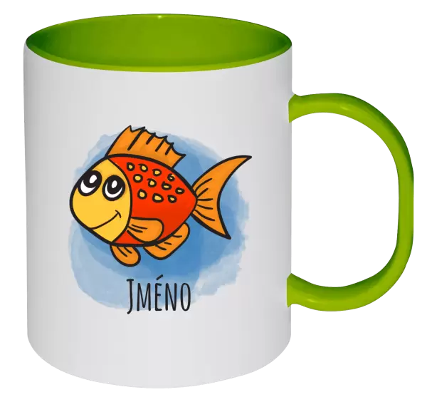 Plastový hrnek Rybička