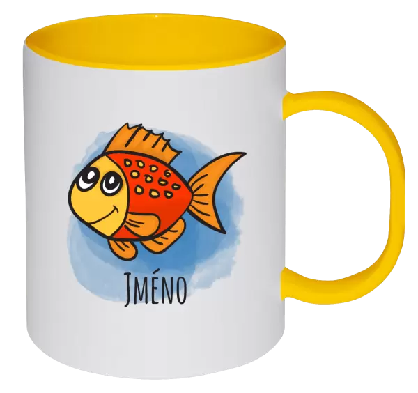 Plastový hrnek Rybička