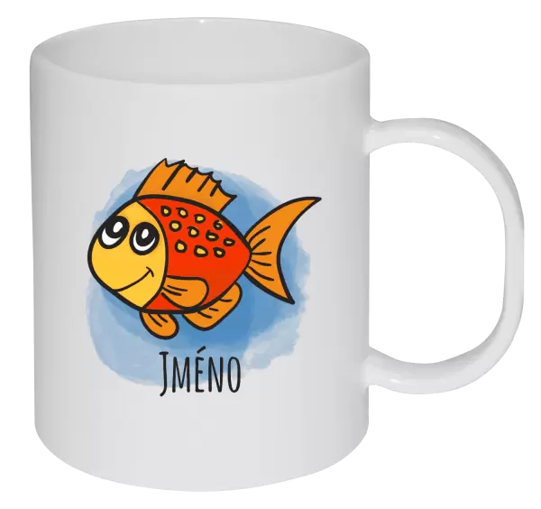 Plastový hrnek Rybička