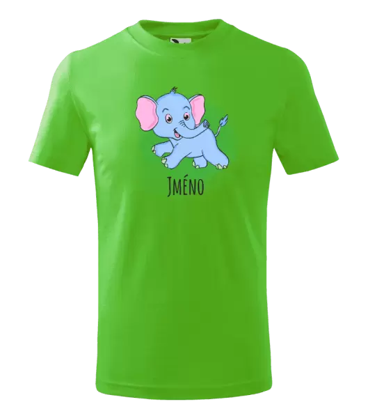 Dětské tričko Sloník