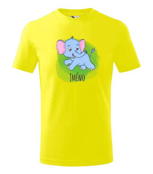 Dětské tričko Sloník