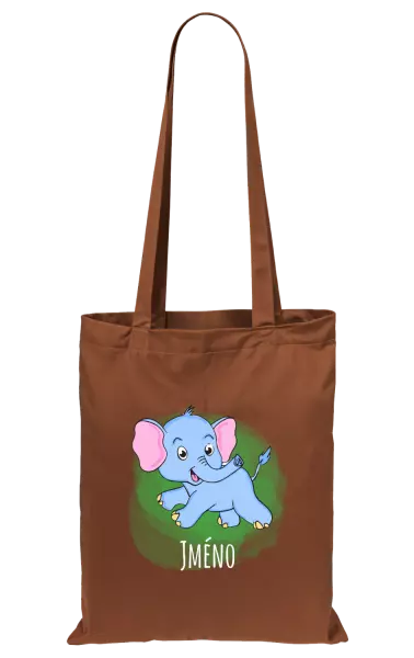 Látková taška Sloník
