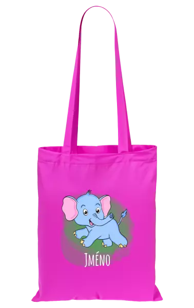 Látková taška Sloník