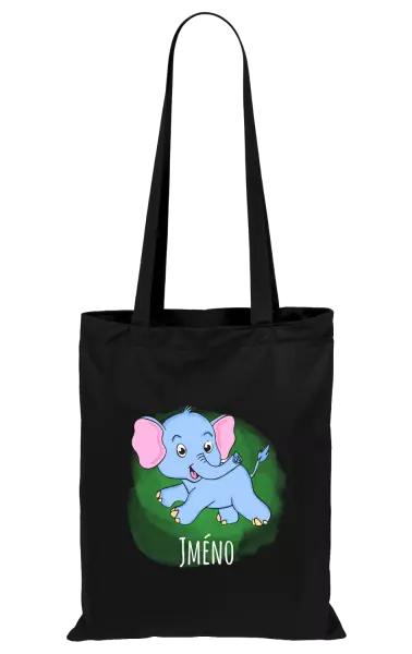 Látková taška Sloník