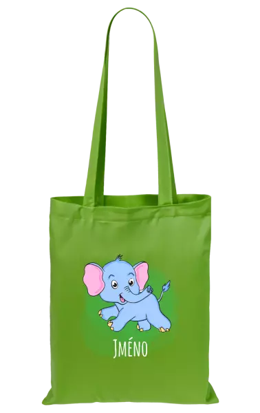 Látková taška Sloník