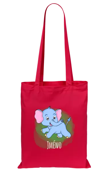 Látková taška Sloník