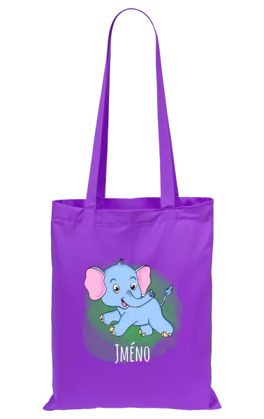 Látková taška Sloník