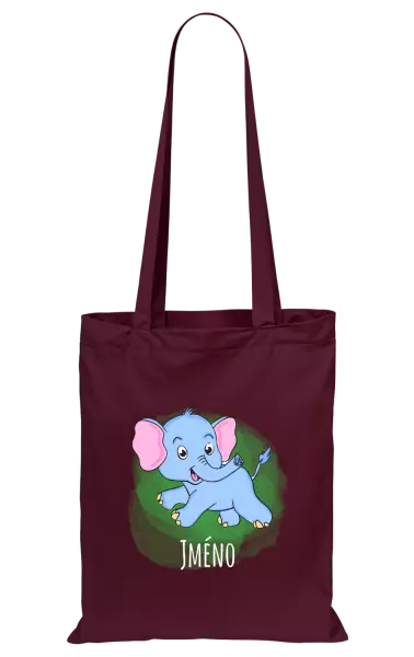 Látková taška Sloník