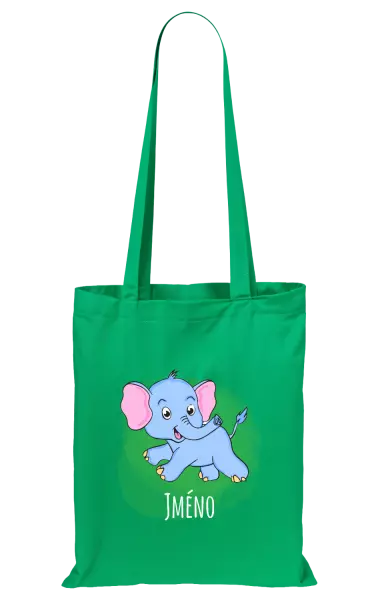 Látková taška Sloník