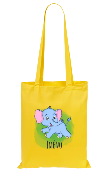 Látková taška Sloník