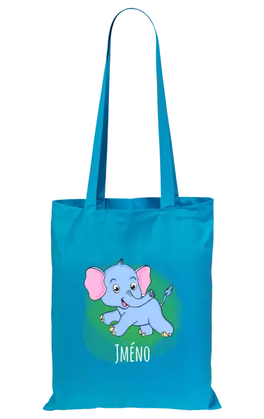Látková taška Sloník