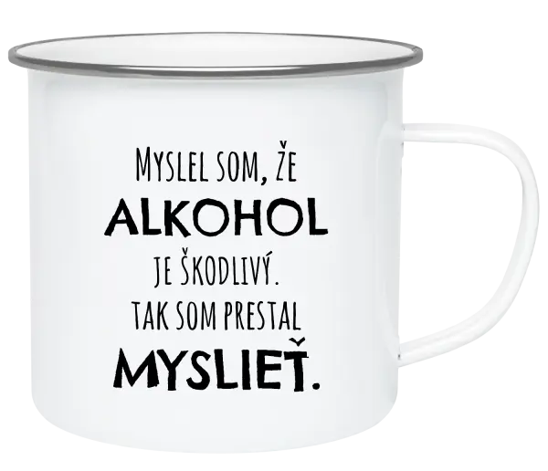 Plecháčik Myslel som, že alkohol je škodlivý