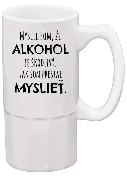 Polliter Myslel som, že alkohol je škodlivý