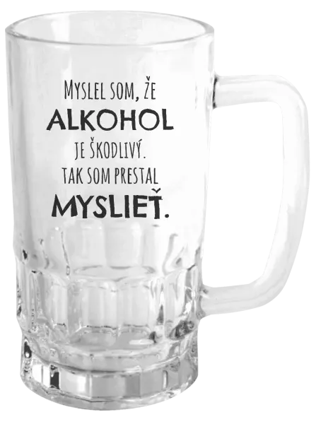 Polliter Myslel som, že alkohol je škodlivý