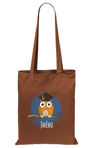 Látková taška Sovička