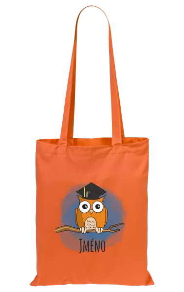 Látková taška Sovička