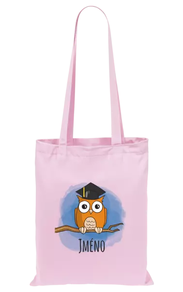 Látková taška Sovička