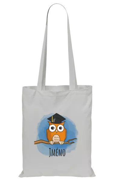 Látková taška Sovička