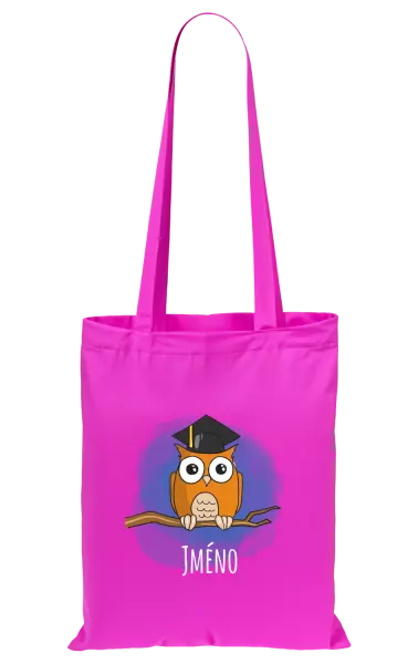 Látková taška Sovička