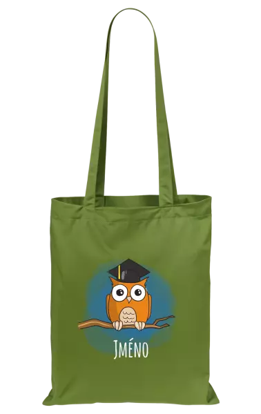 Látková taška Sovička