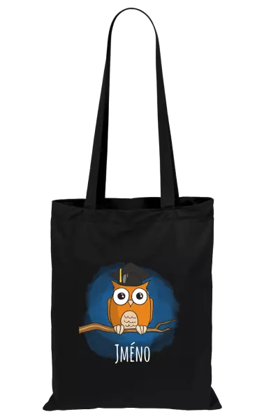 Látková taška Sovička