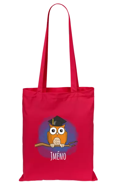 Látková taška Sovička