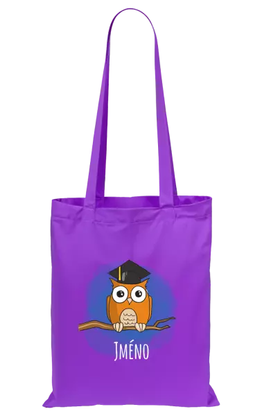 Látková taška Sovička