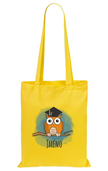 Látková taška Sovička