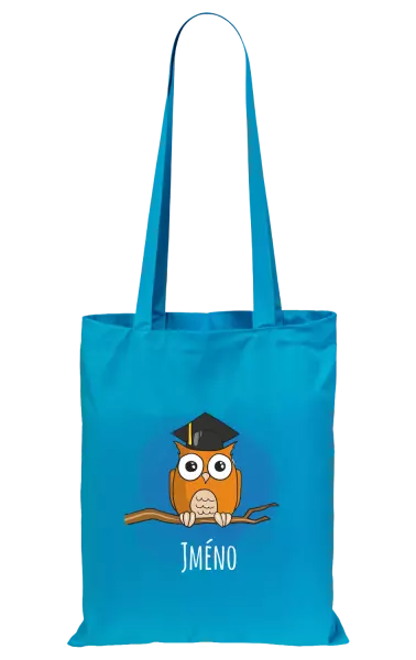 Látková taška Sovička