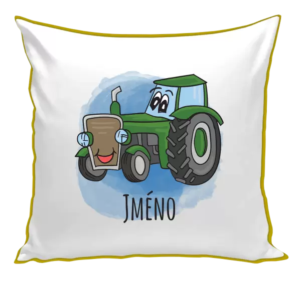 Polštář Traktor
