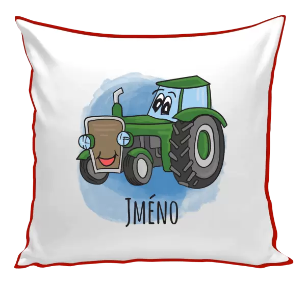 Polštář Traktor