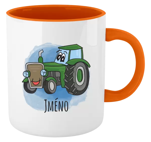 Hrnek Traktor