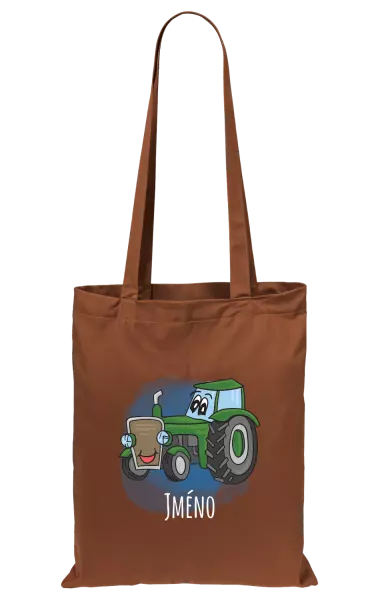 Látková taška Traktor