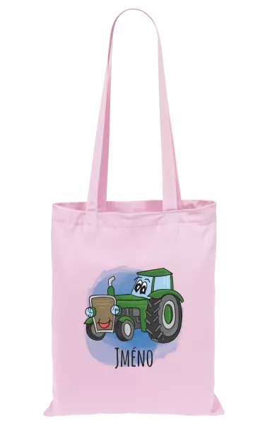 Látková taška Traktor
