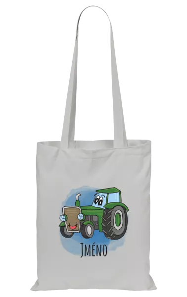 Látková taška Traktor