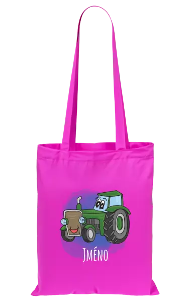Látková taška Traktor