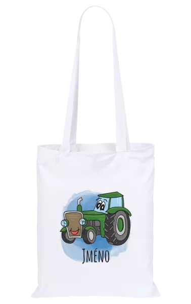 Látková taška Traktor