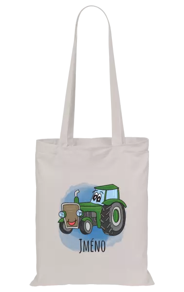 Látková taška Traktor