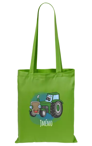 Látková taška Traktor