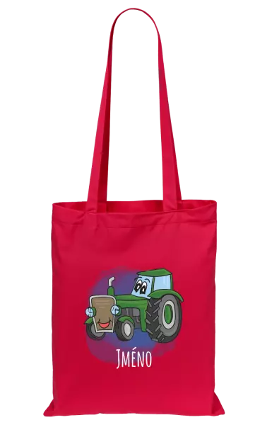 Látková taška Traktor