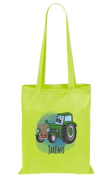Látková taška Traktor