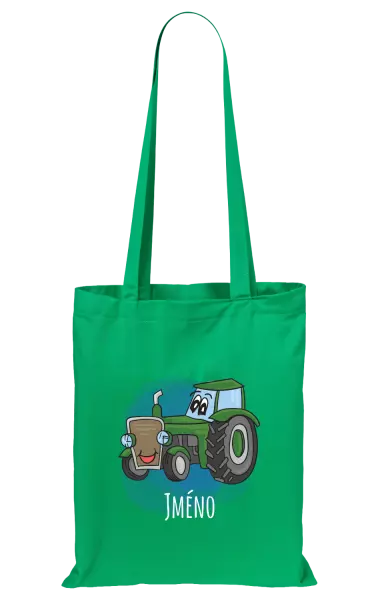 Látková taška Traktor