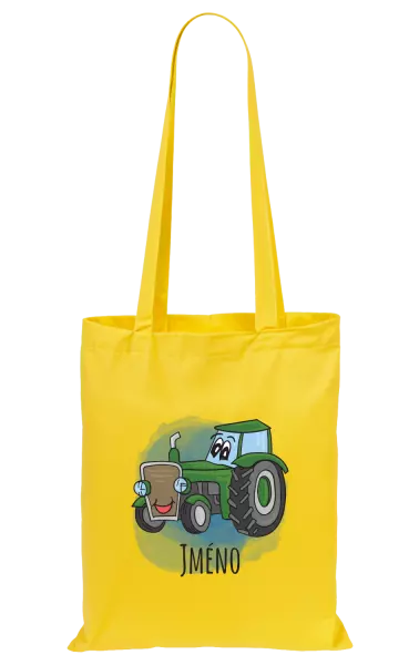 Látková taška Traktor