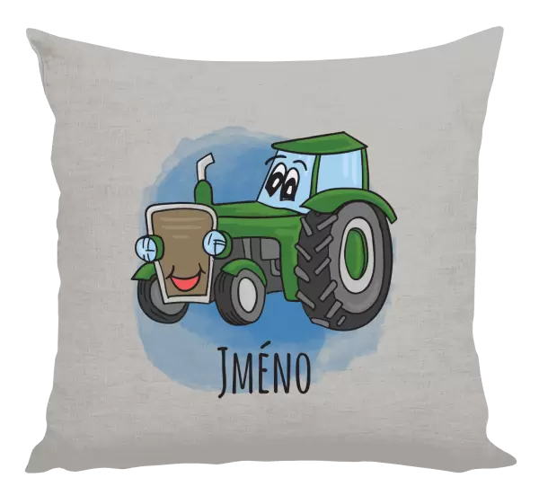 Polštář Traktor
