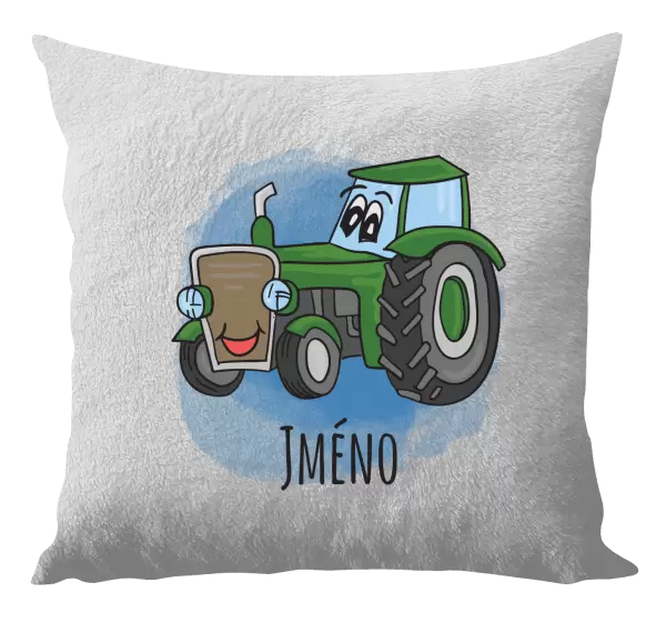 Polštář Traktor