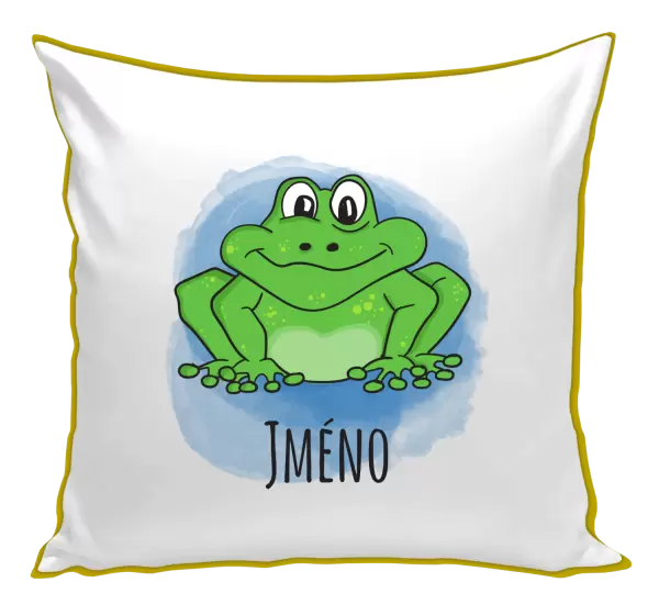 Polštář Žába