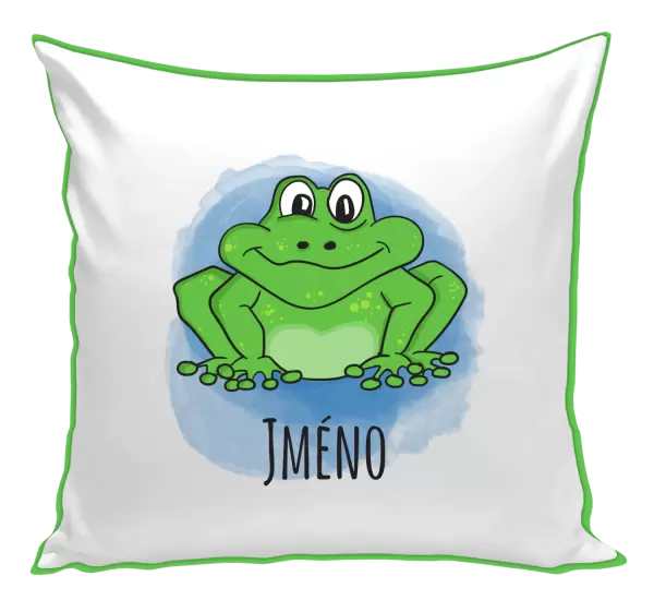 Polštář Žába