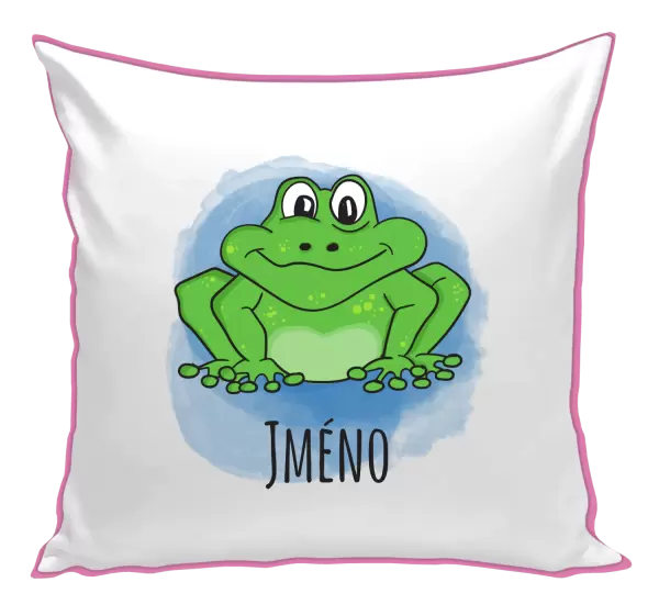 Polštář Žába