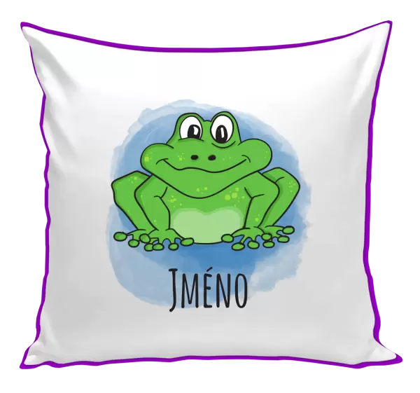 Polštář Žába