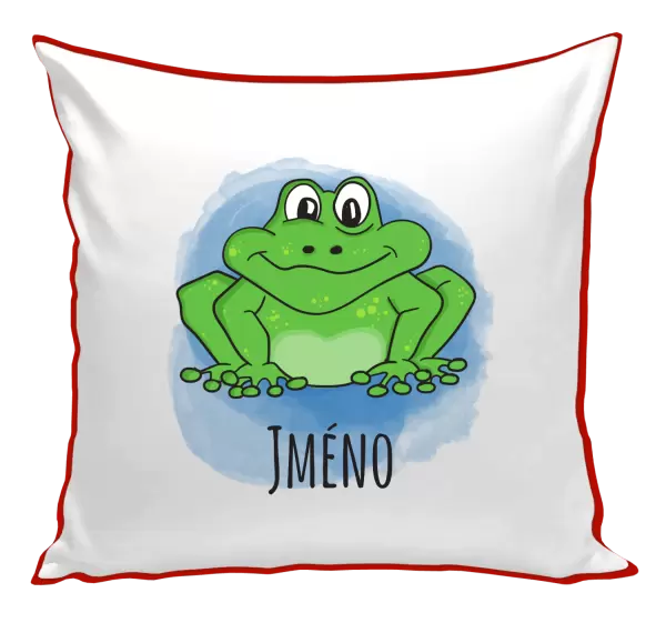 Polštář Žába